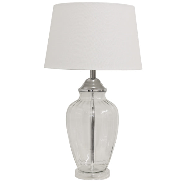 Addison Table Lamp All Glass Contemporary
